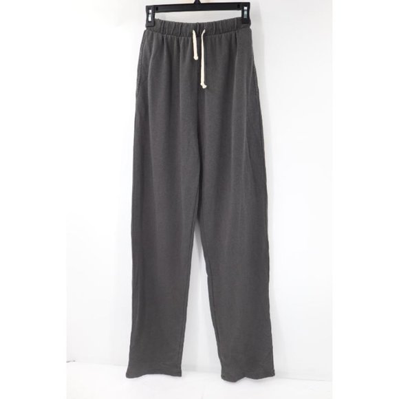American Apparel Pants Womens Small Combed Cotton extra High Rise Straight Leg - Picture 1 of 9